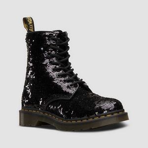 NEW Dr. Martens Women's 1460 Pascal Sequin Lace Up Boot 🥾